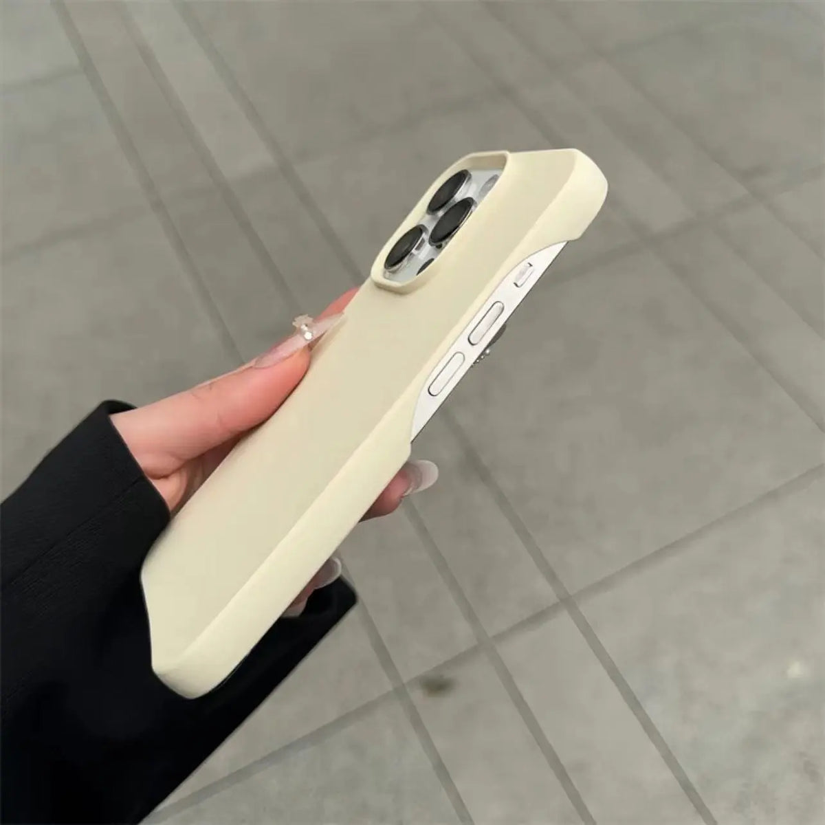 Frosted Silicone iPhone Case