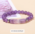 Natural Stone & Crystal Bead Bracelet