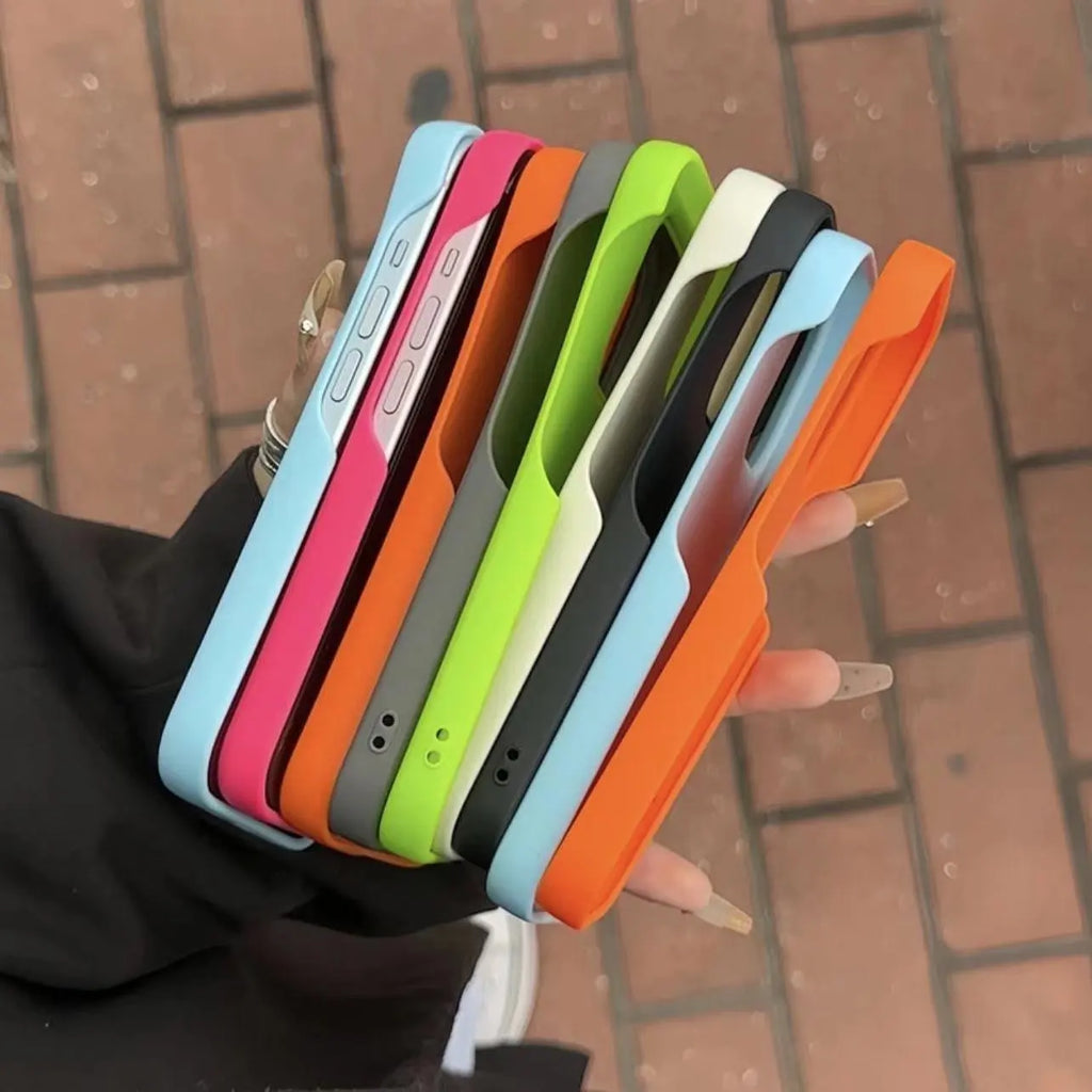 Frosted Silicone iPhone Case