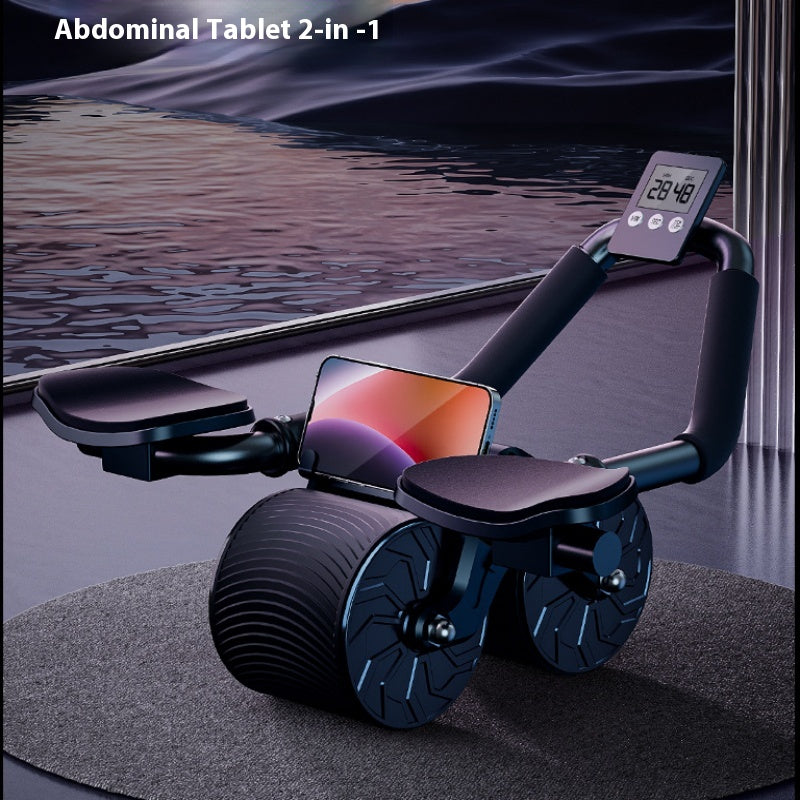 Ab Roller Wheel with Auto-Rebound