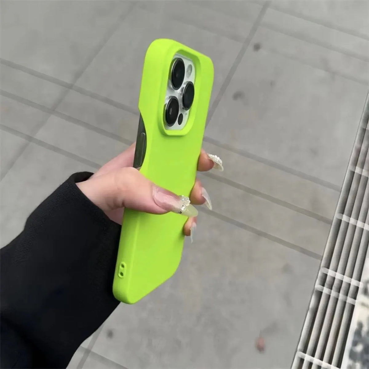 Frosted Silicone iPhone Case