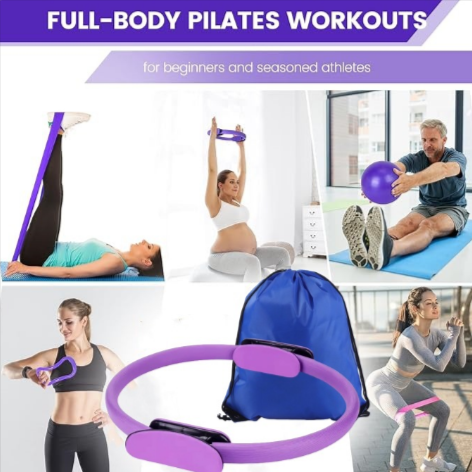 13-Piece Yoga & Pilates Home Workout Set
