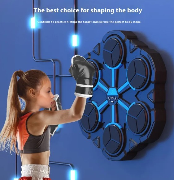 Interactive Boxing Target with Bluetooth Speaker
