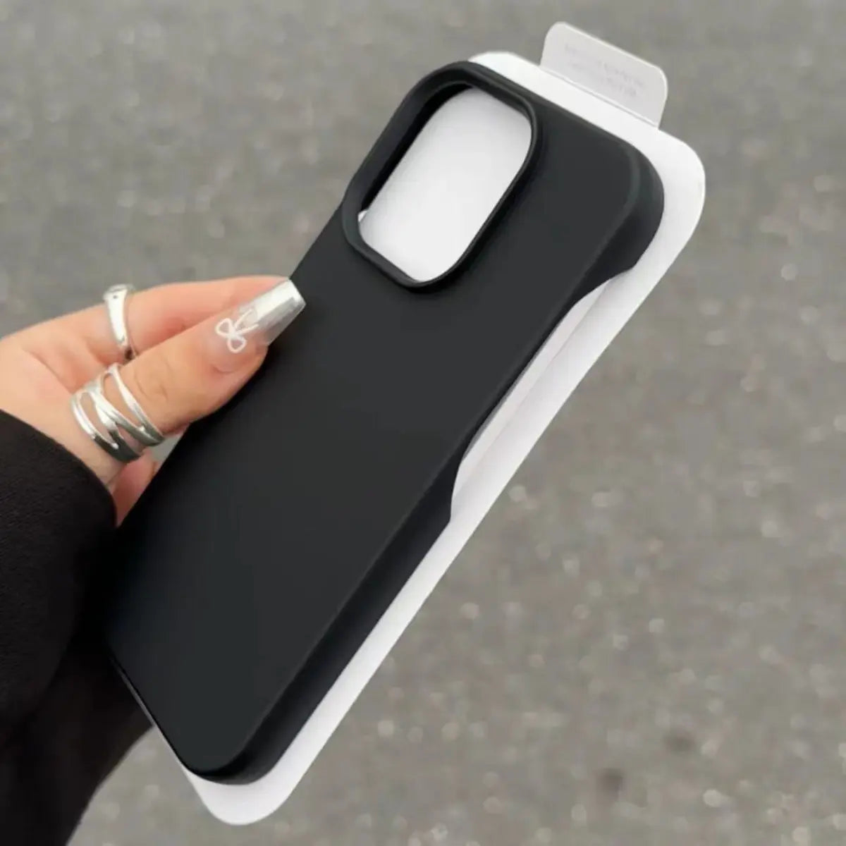 Frosted Silicone iPhone Case